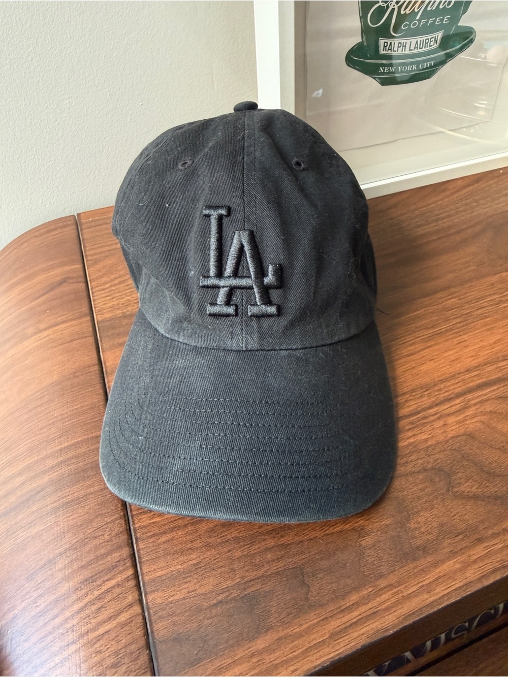 ‘47 LA Black Baseball Cap